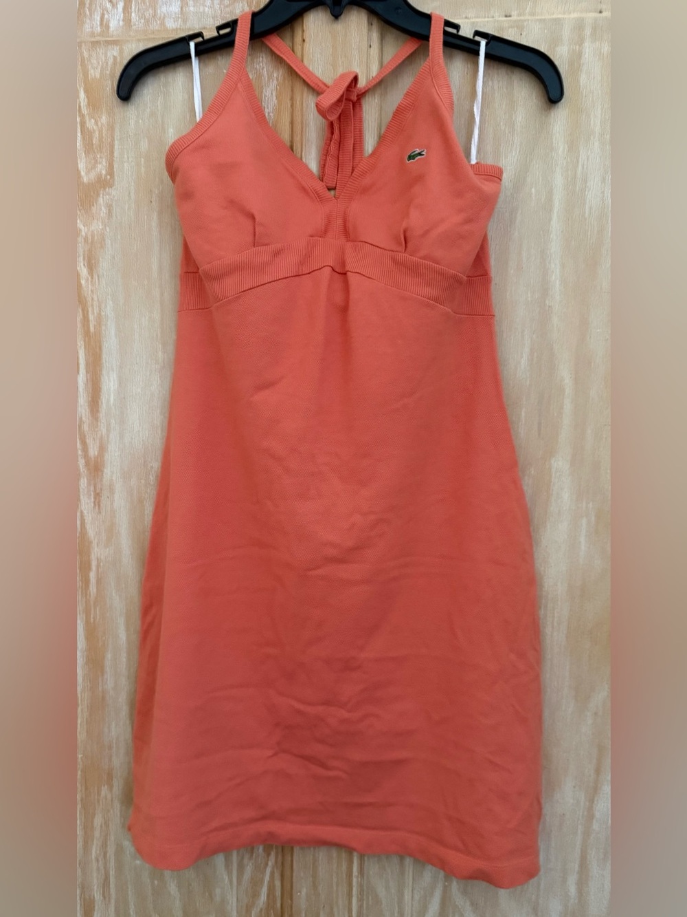 Lacoste Halter Dress Sz 38/6 - Picture 1 of 6